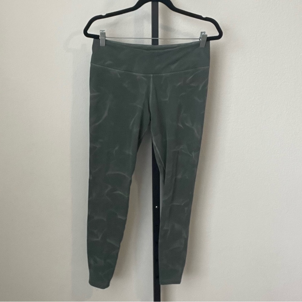 Nike Green Tie Dye Printed Leggings Size Large